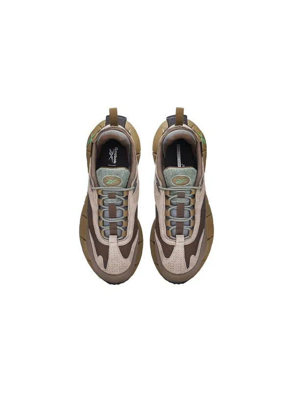 Кроссовки zig kinetica 2.5 edge 'brown' Reebok — изображение 3 из 4, коричневый