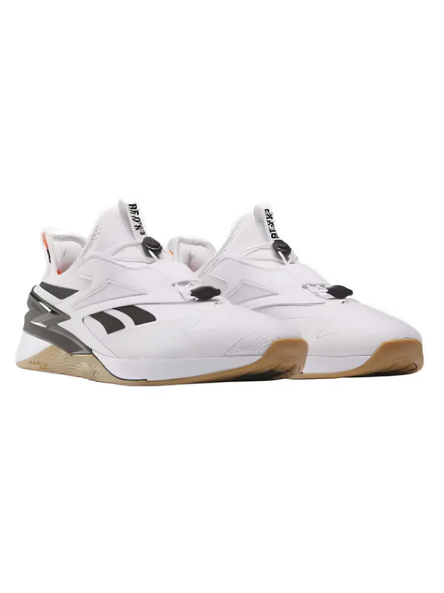 Кроссовки Reebok Nano X3 x Rich Froning 'White Black Gum' — изображение 3 из 5, черный