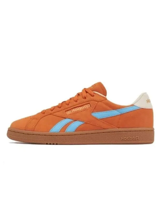 Кроссовки club c grounds uk 'orange brown blue' Reebok — изображение 1 из 4
