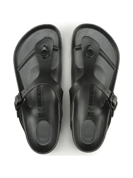 Тапочки gizeh essentials eva metallic sandals 'anthracite' Birkenstock — изображение 3 из 4, серый