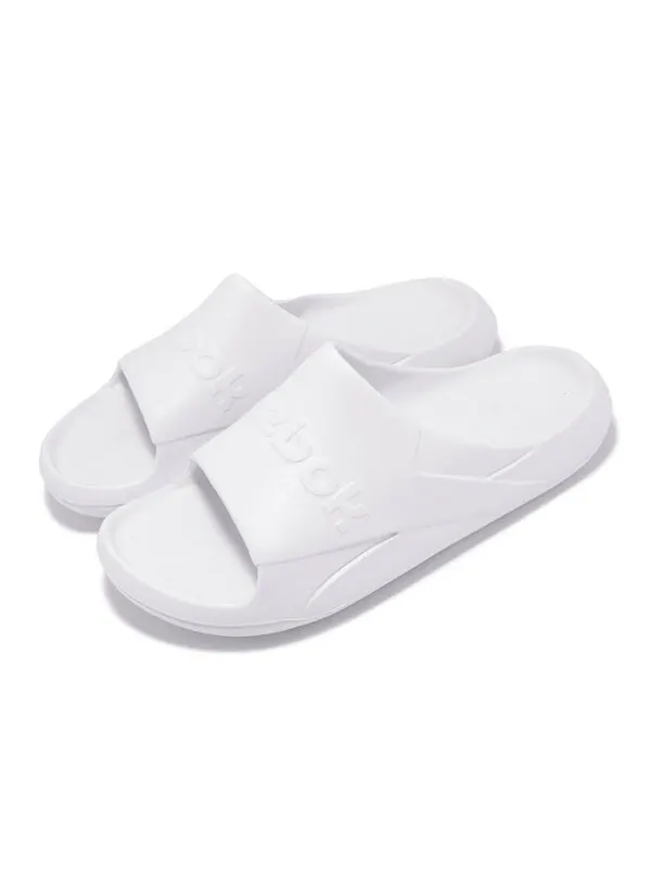 Тапочки clean slides 'triple white' Reebok — изображение 3 из 4, белый