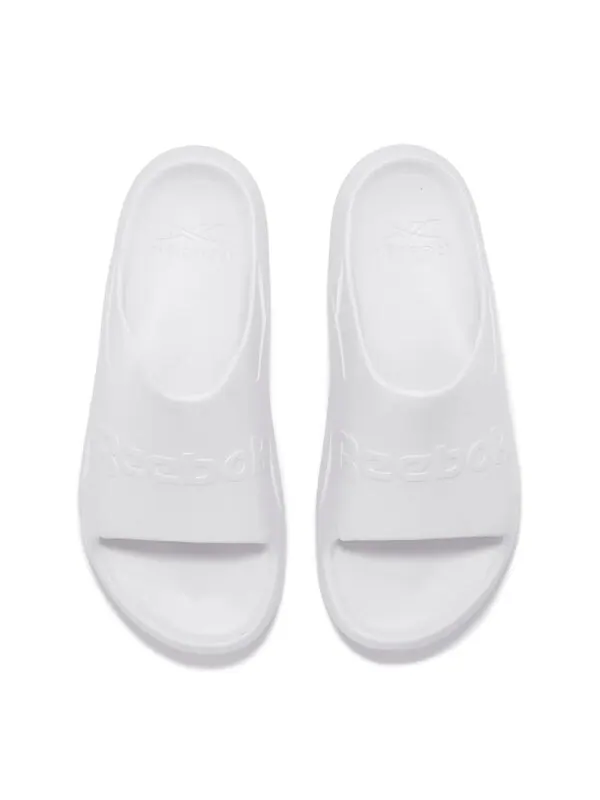 Тапочки clean slides 'triple white' Reebok — изображение 4 из 4, белый