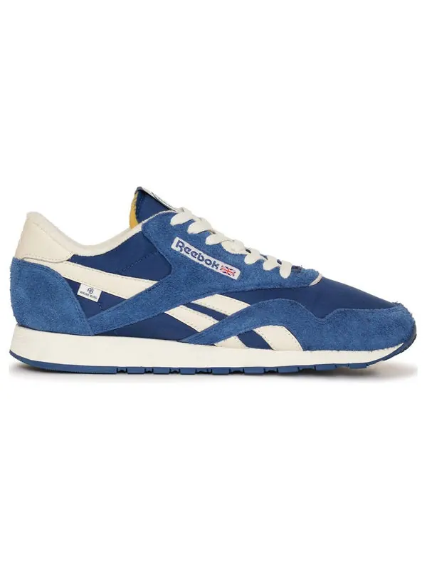 Кроссовки classic nylon x anine bing 'navy chalk' Reebok — изображение 2 из 4, темно-синий