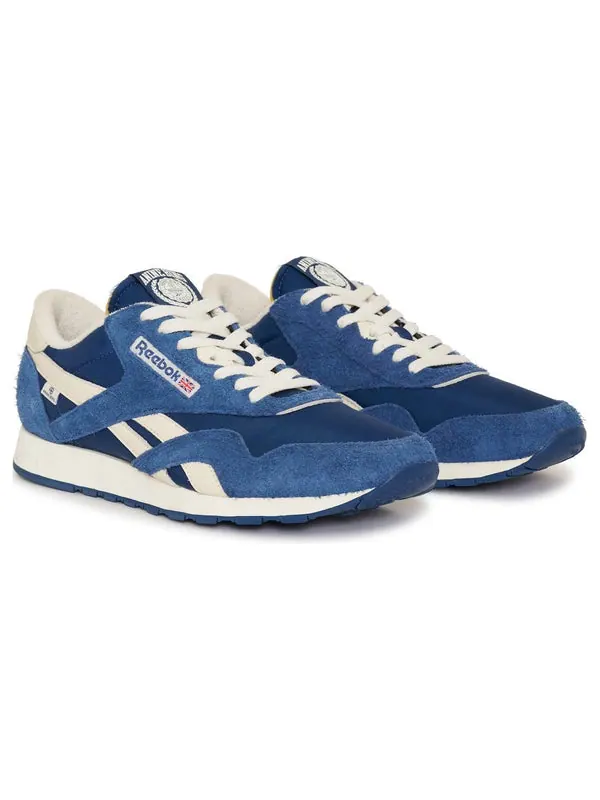 Кроссовки classic nylon x anine bing 'navy chalk' Reebok — изображение 3 из 4, темно-синий
