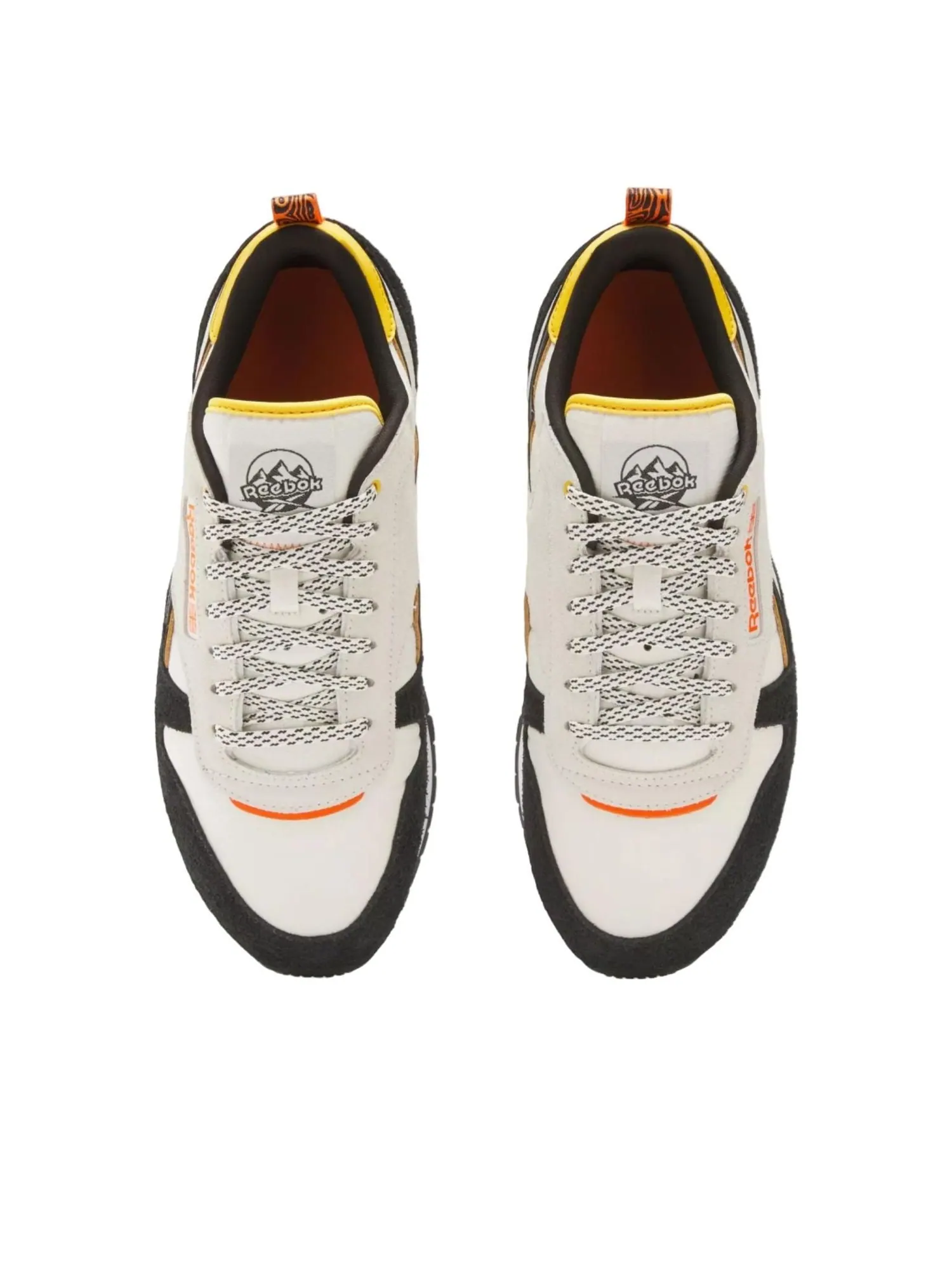 Кроссовки Reebok Classic Leather 'Outdoor Vibes Pack - Alabaster Black' — изображение 4 из 6, черный/золотистый