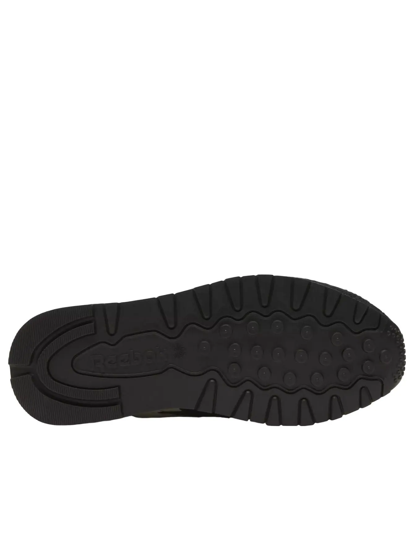Кроссовки Reebok Classic Leather 'Outdoor Vibes Pack - Alabaster Black' — изображение 5 из 6, черный/золотистый