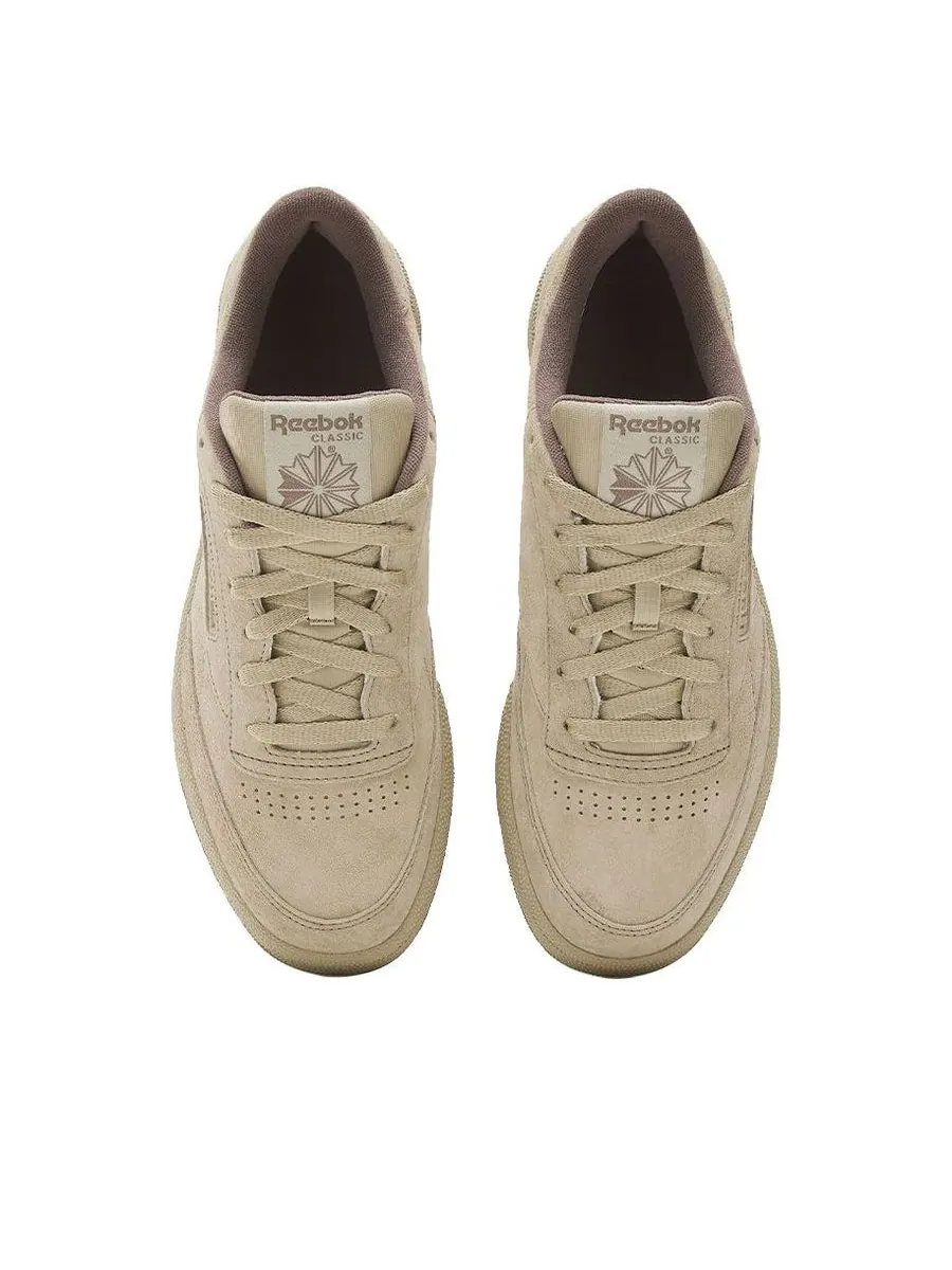 Кроссовки Reebok CLUB C 85 'Mushroom' — изображение 4 из 5, бежевый