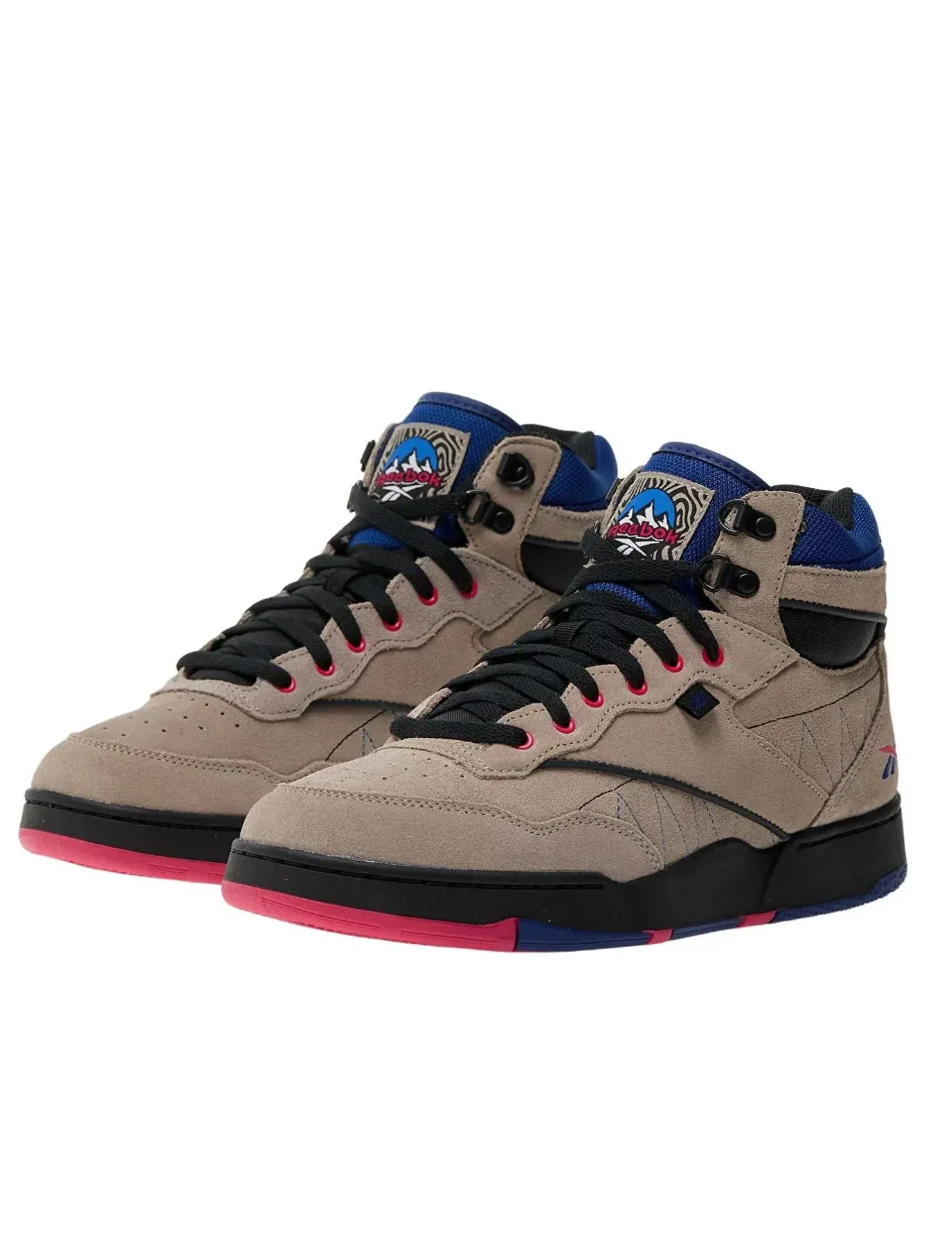 Кроссовки Reebok BB4000 2 Mid 'Ash Cobalt' — изображение 2 из 6, мульти