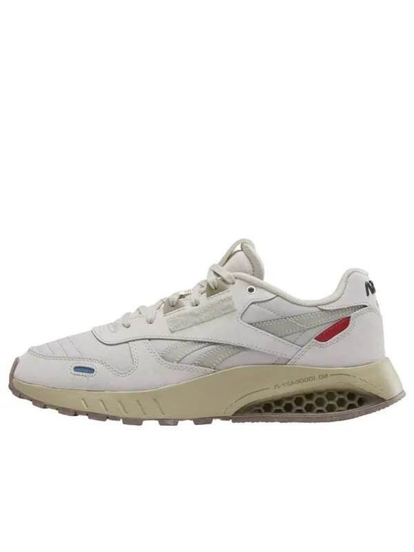 Кроссовки x nasa classic leather hexalite 'grey red' Reebok — изображение 1 из 4, серый/красный