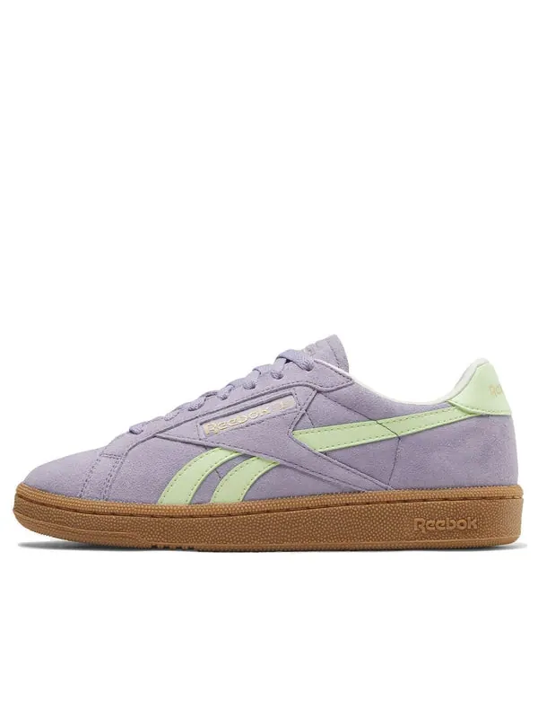 Кроссовки club c ground sneakers 'purple green' Reebok — изображение 1 из 4, фиолетовый/зеленый