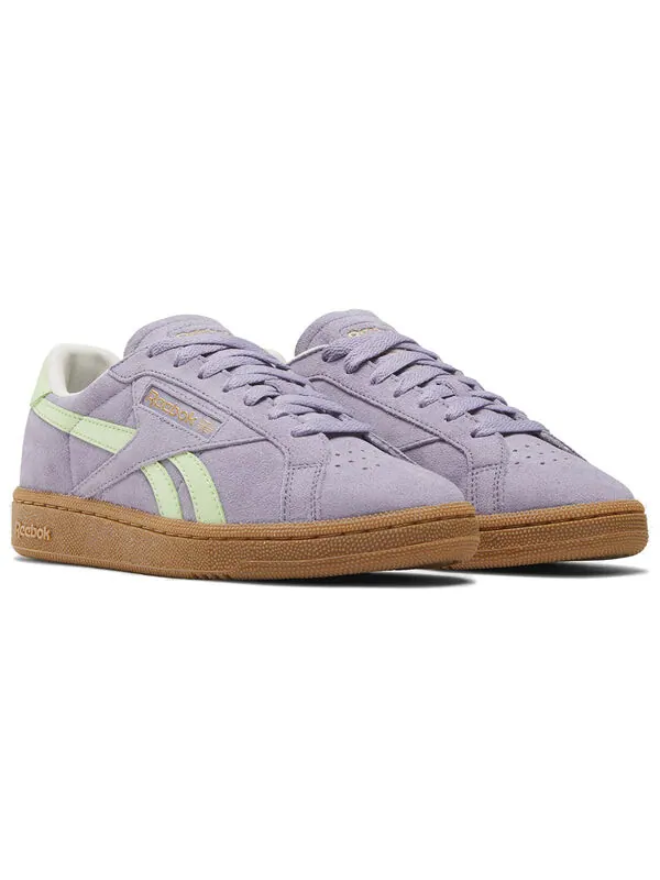 Кроссовки club c ground sneakers 'purple green' Reebok — изображение 2 из 4, фиолетовый/зеленый