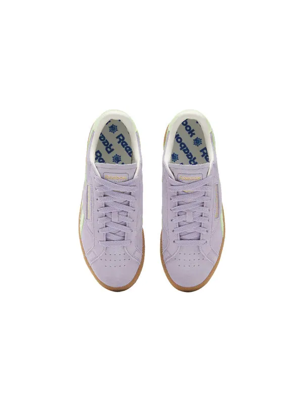 Кроссовки club c ground sneakers 'purple green' Reebok — изображение 4 из 4, фиолетовый/зеленый