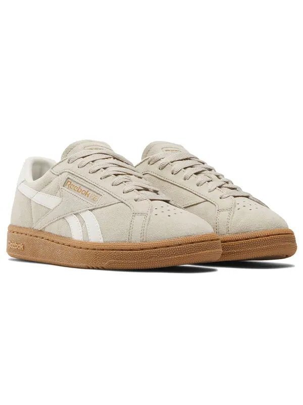 Кроссовки club c grounds shoes 'beige white' Reebok — изображение 2 из 4, бежевый/белый/коричневый