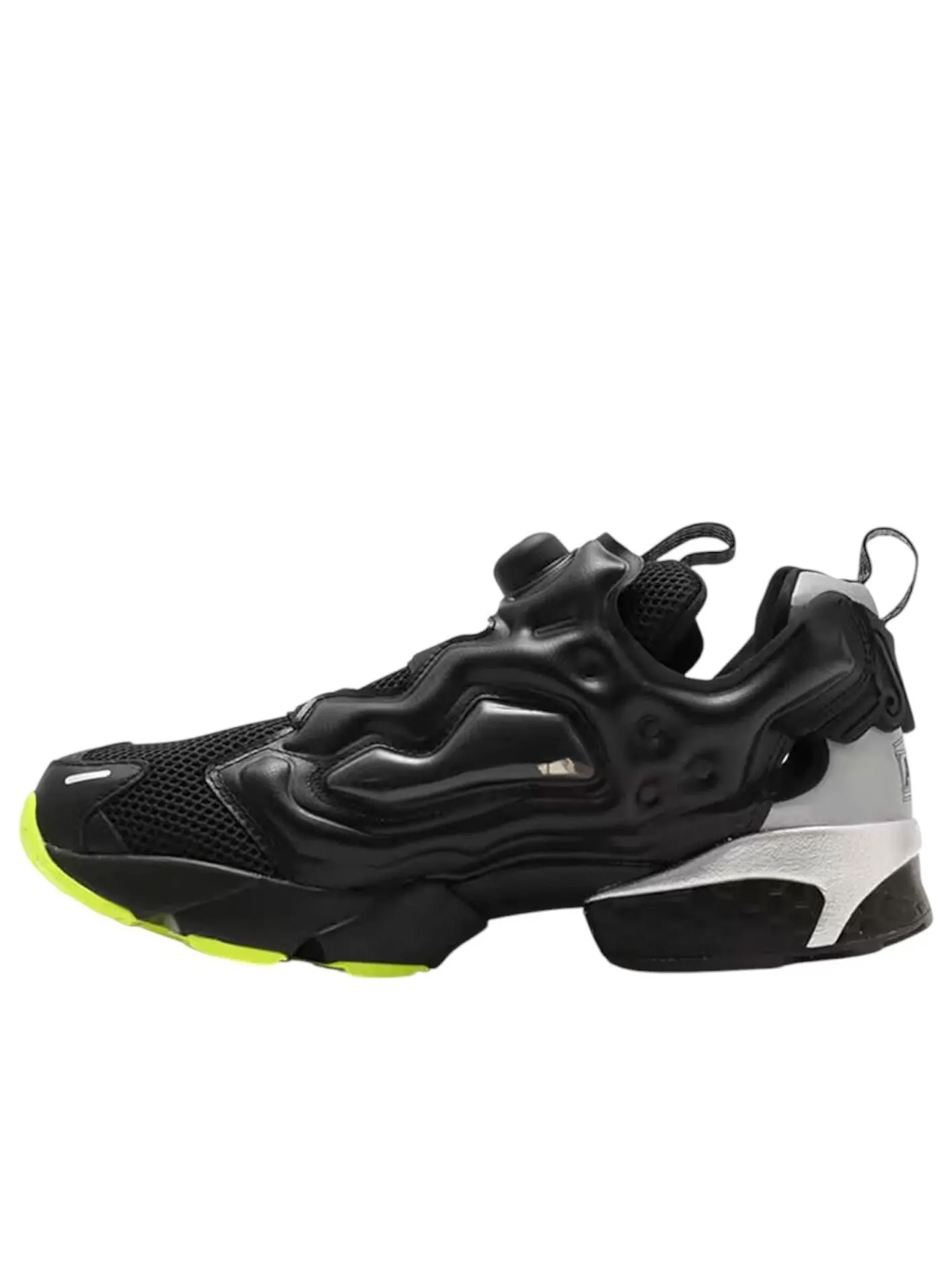 Reebok x Aries InstaPump Fury 94 'Black Grey Lime' — изображение 1 из 6, черный/серый