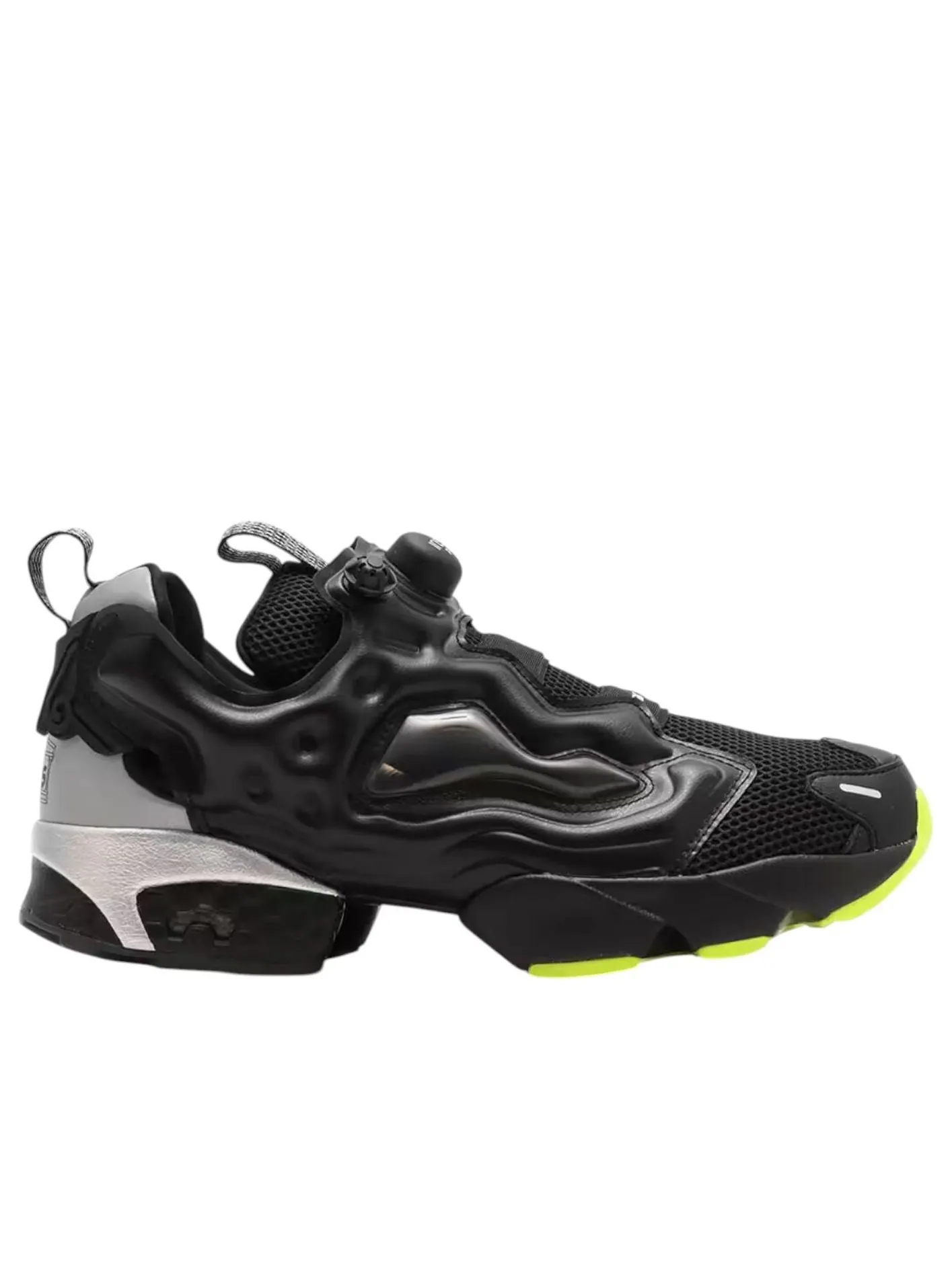 Reebok x Aries InstaPump Fury 94 'Black Grey Lime' — изображение 6 из 6, черный/серый