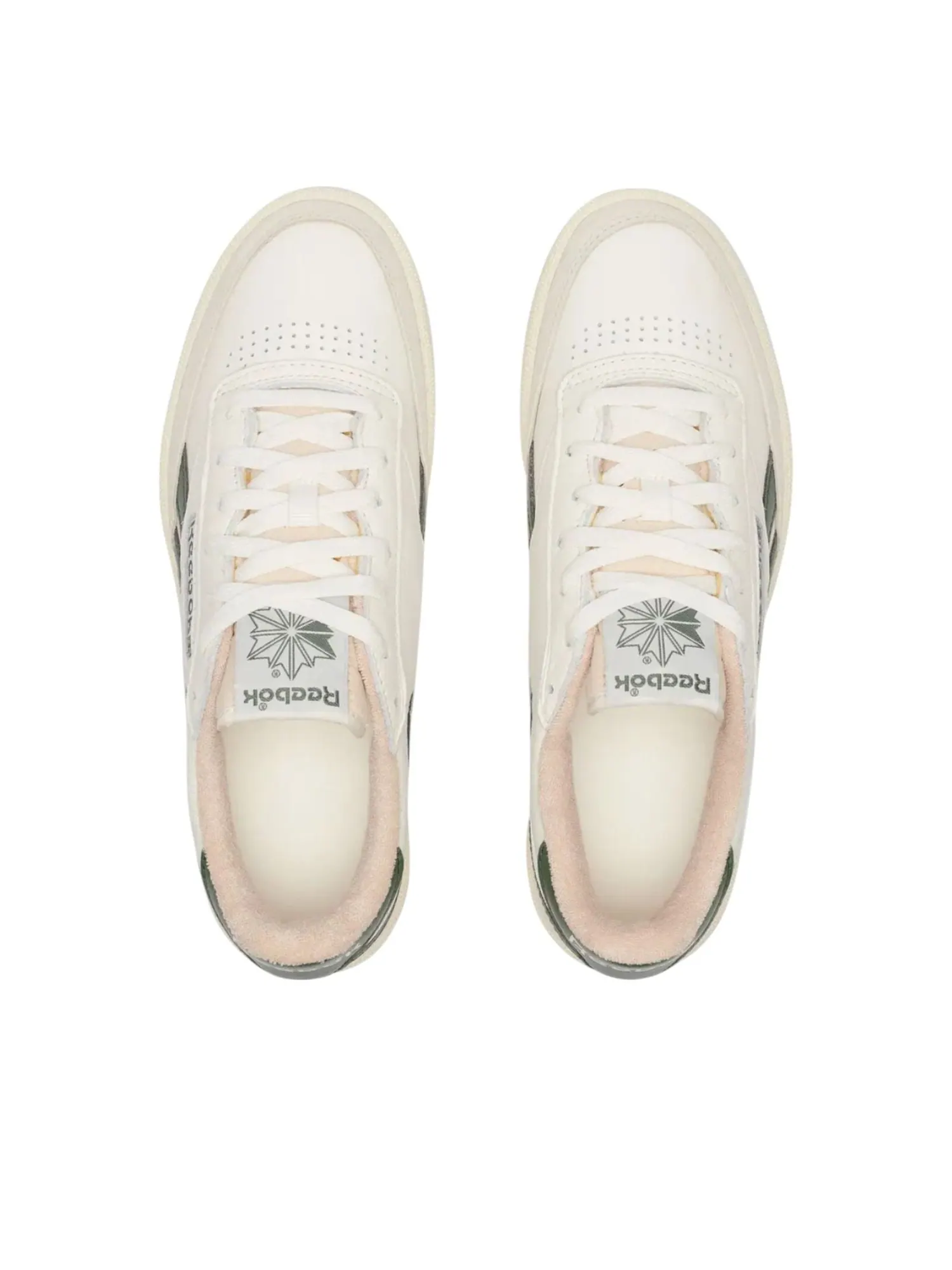 Кроссовки Reebok Club C Revenge Vintage 'Chalk Breakaway Green' — изображение 3 из 6, белый