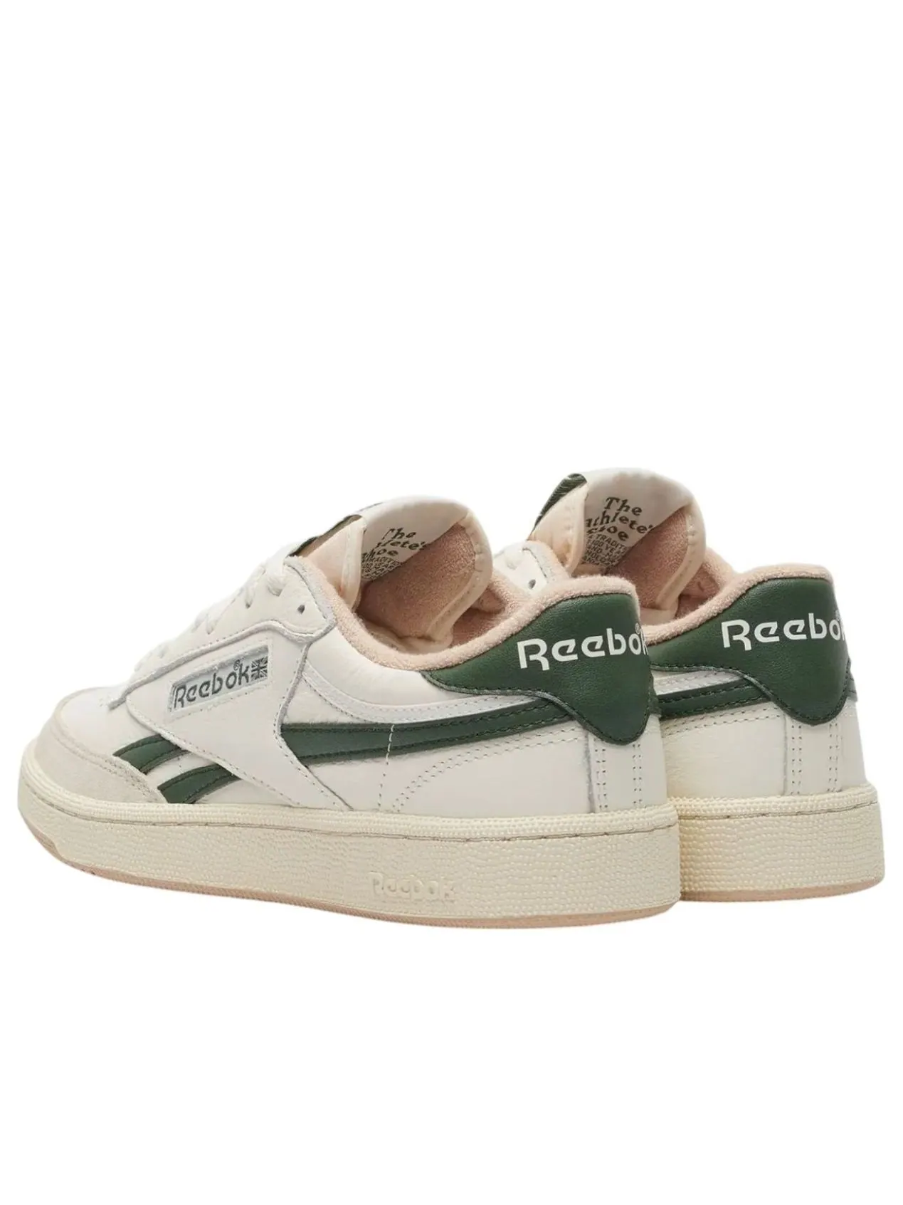 Кроссовки Reebok Club C Revenge Vintage 'Chalk Breakaway Green' — изображение 4 из 6, белый