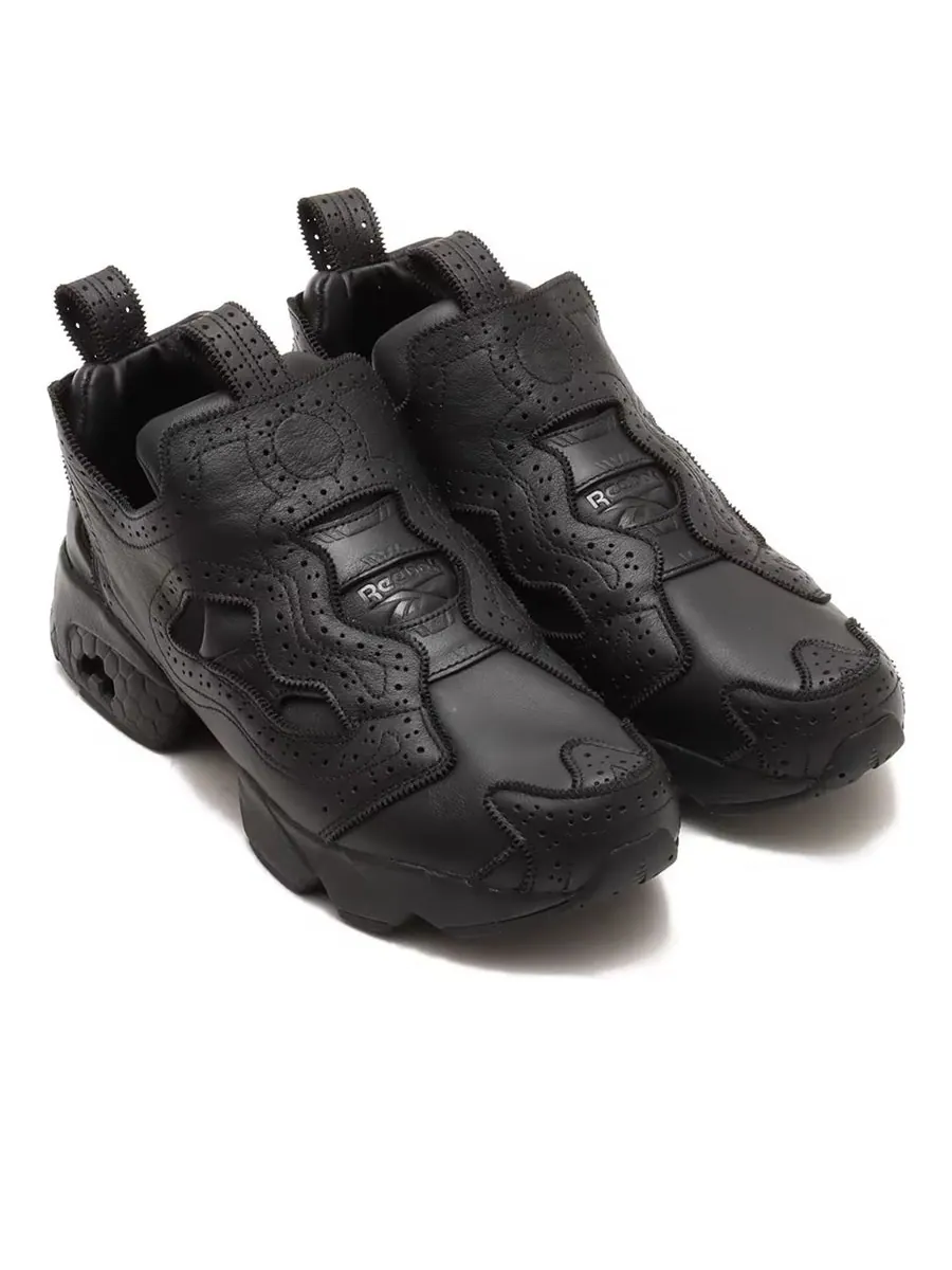 Кроссовки Reebok x Engineered Garments Instapump Fury 94 'Black' — изображение 2 из 4, черный