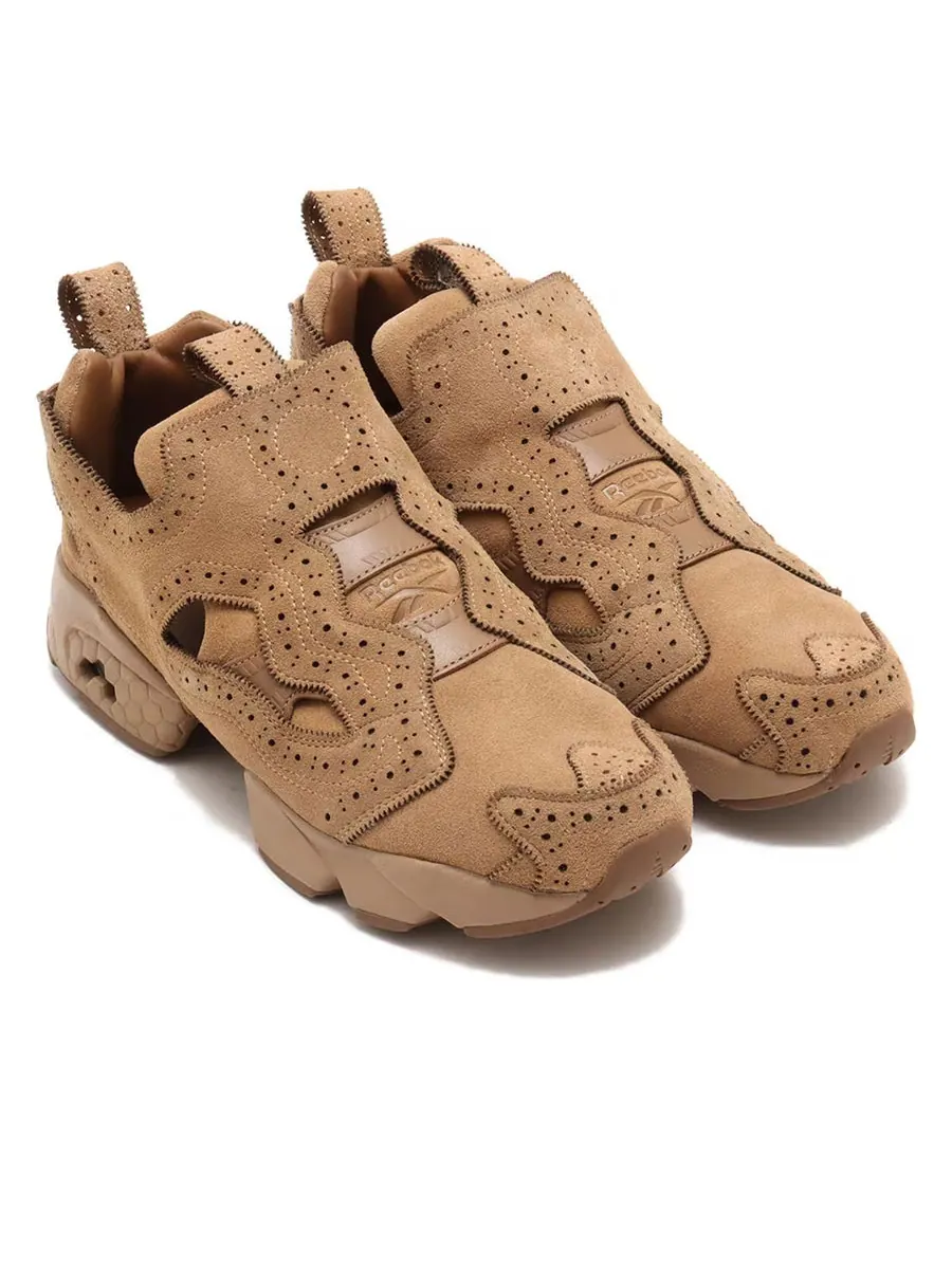 Кроссовки Reebok x Engineered Garments Instapump Fury 94 'Brown' — изображение 2 из 4, коричневый