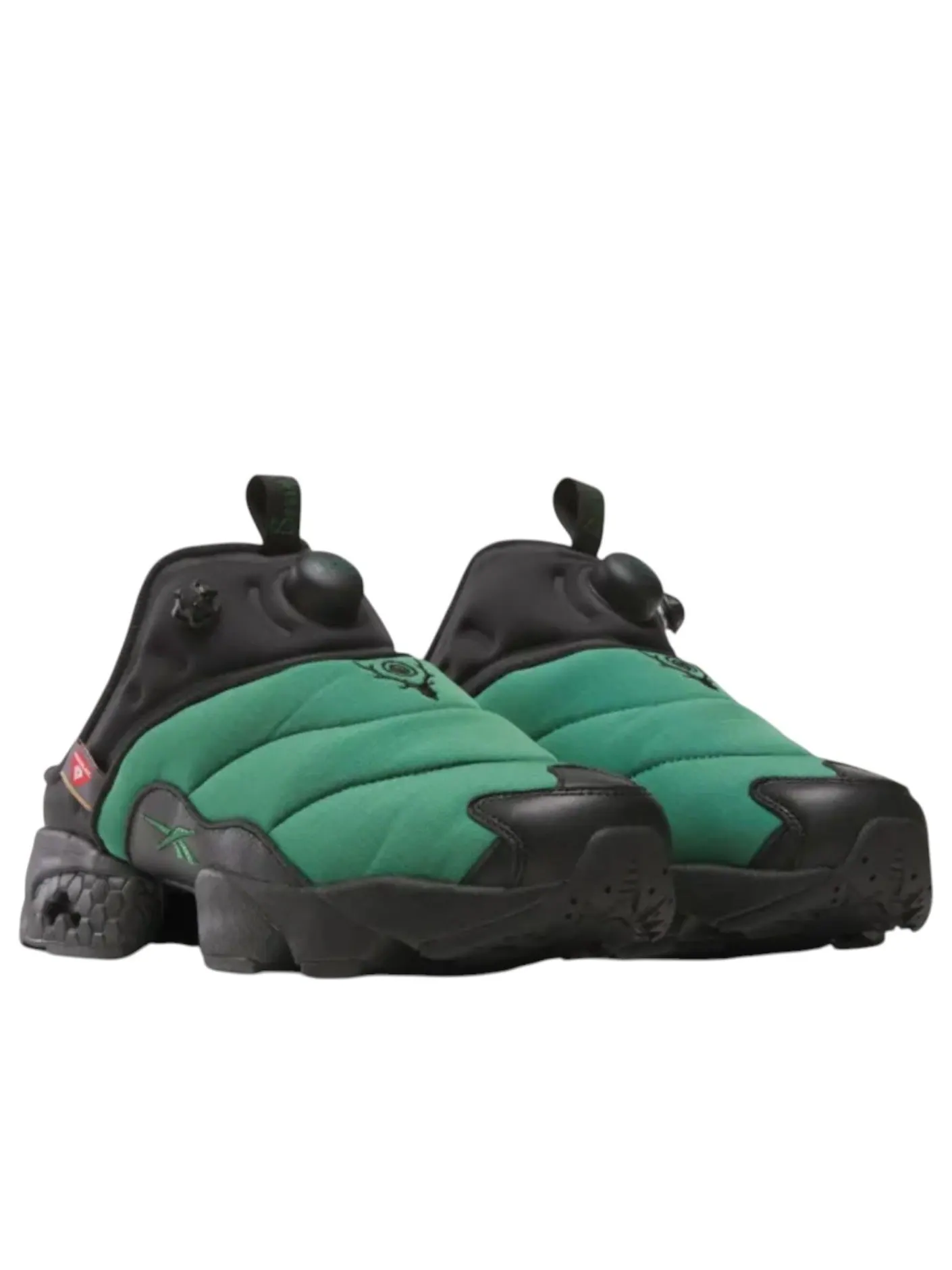 Reebok x SOUTH2 WEST8 IPF Mule 'Green Black' — изображение 2 из 5, зеленый/черный/черный