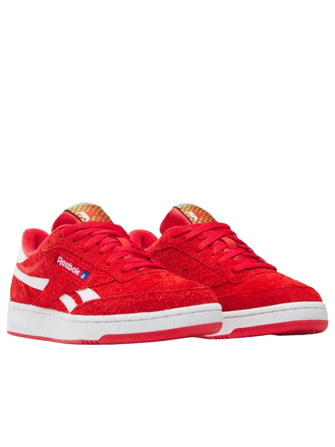 Reebok x Sonic the Hedgehog 3 Club C Revenge 'Knuckles' — изображение 2 из 6, красный/белый