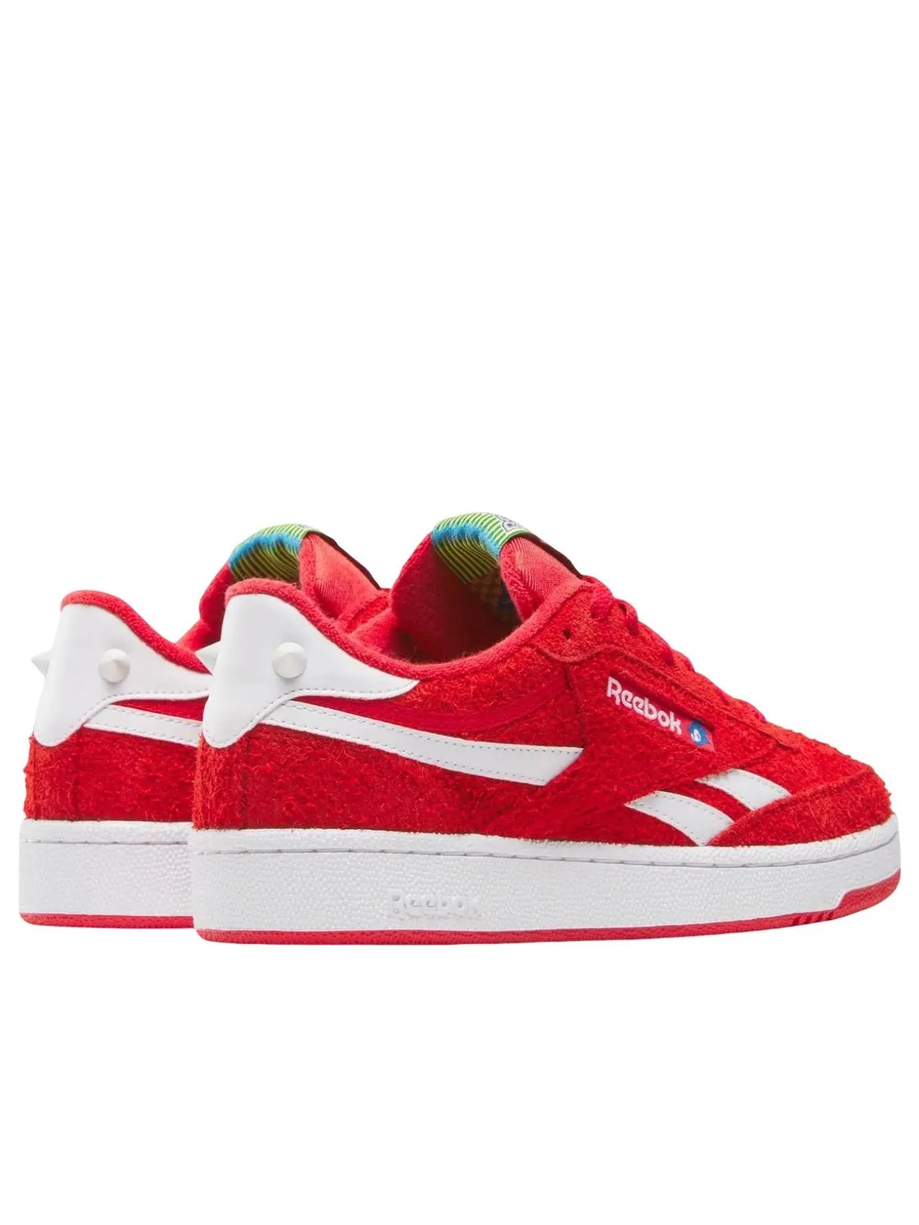 Reebok x Sonic the Hedgehog 3 Club C Revenge 'Knuckles' — изображение 3 из 6, красный/белый