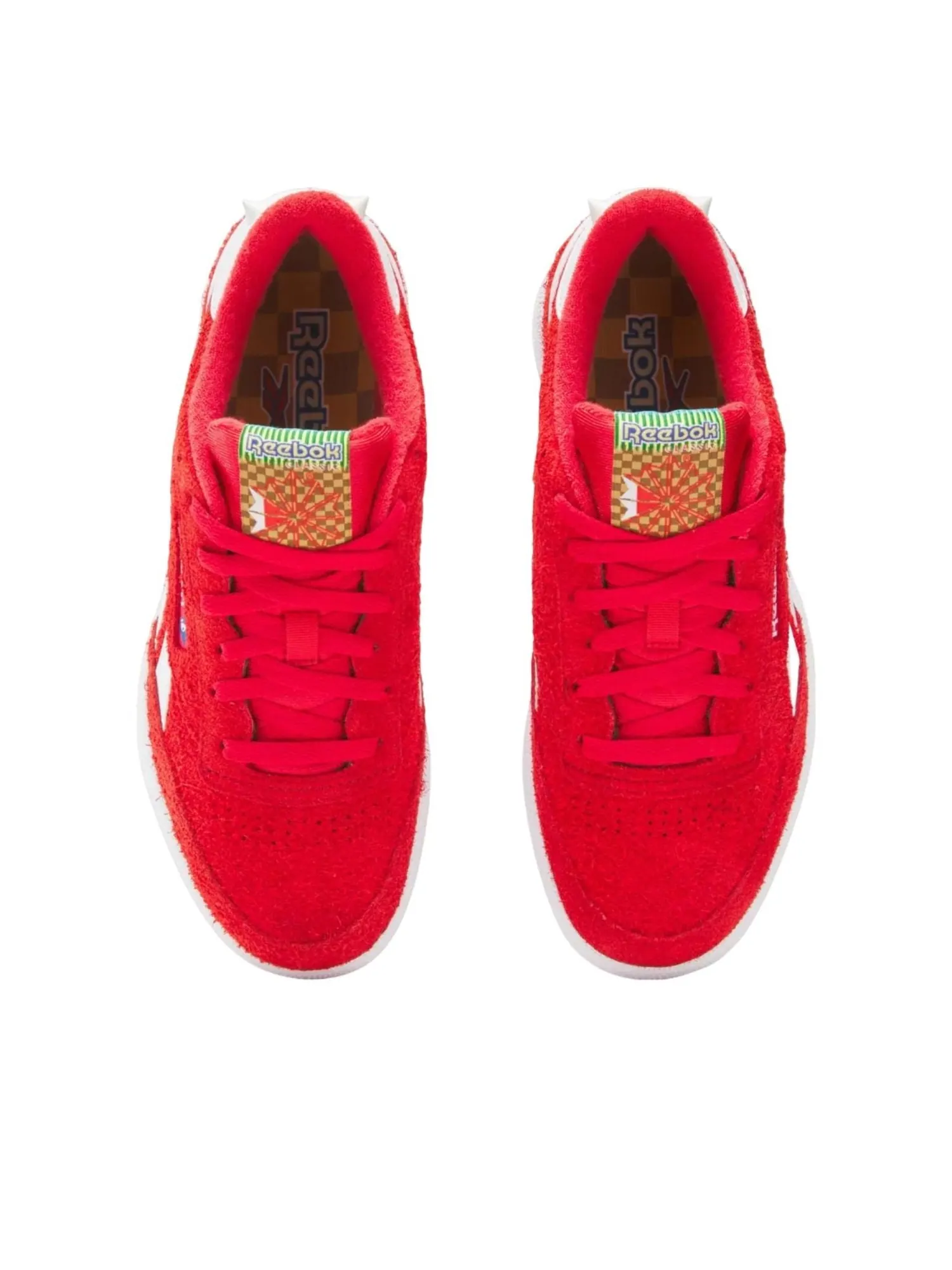 Reebok x Sonic the Hedgehog 3 Club C Revenge 'Knuckles' — изображение 4 из 6, красный/белый