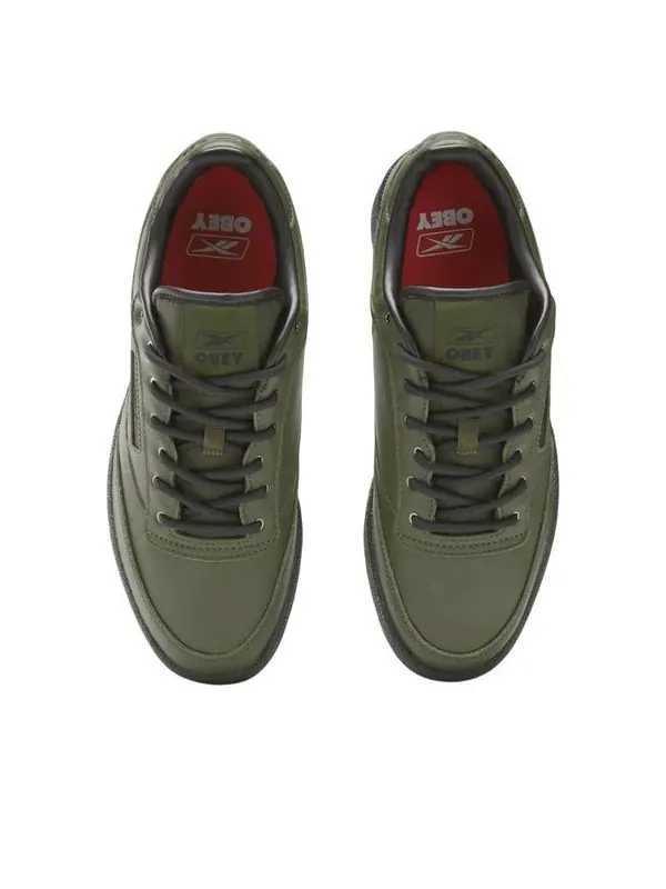 Кроссовки x obey club c Reebok — изображение 4 из 4, зеленый