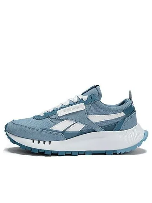 (WMNS) Кроссовки Reebok Classic Leather Legacy 'Blue White' — изображение 1 из 6, синий/белый