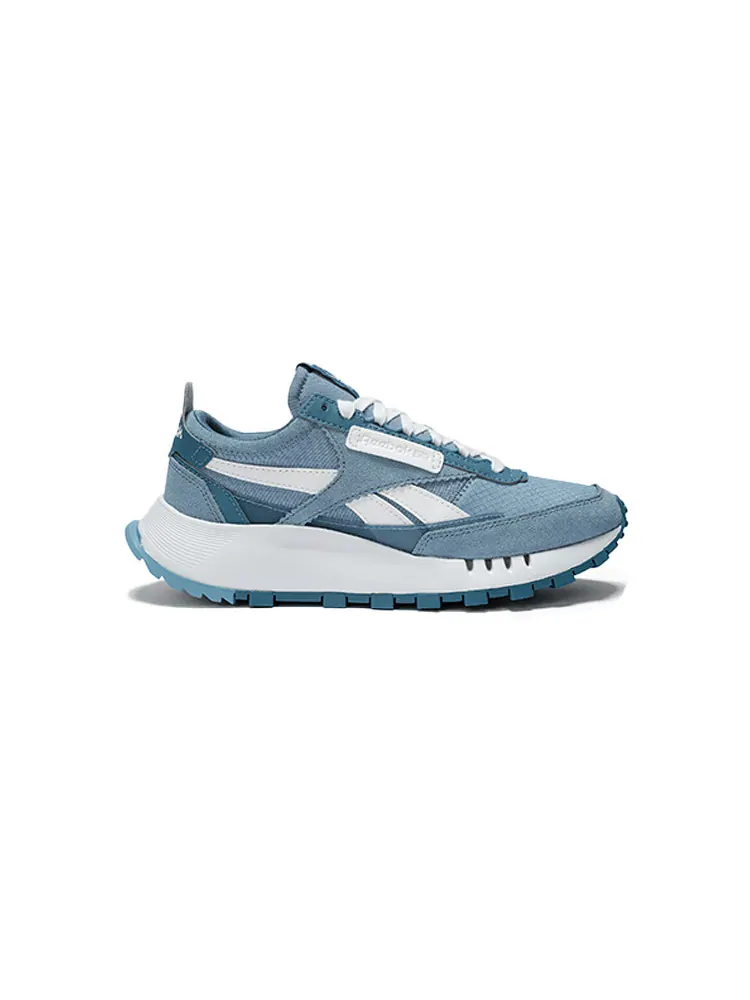 (WMNS) Кроссовки Reebok Classic Leather Legacy 'Blue White' — изображение 2 из 6, синий/белый
