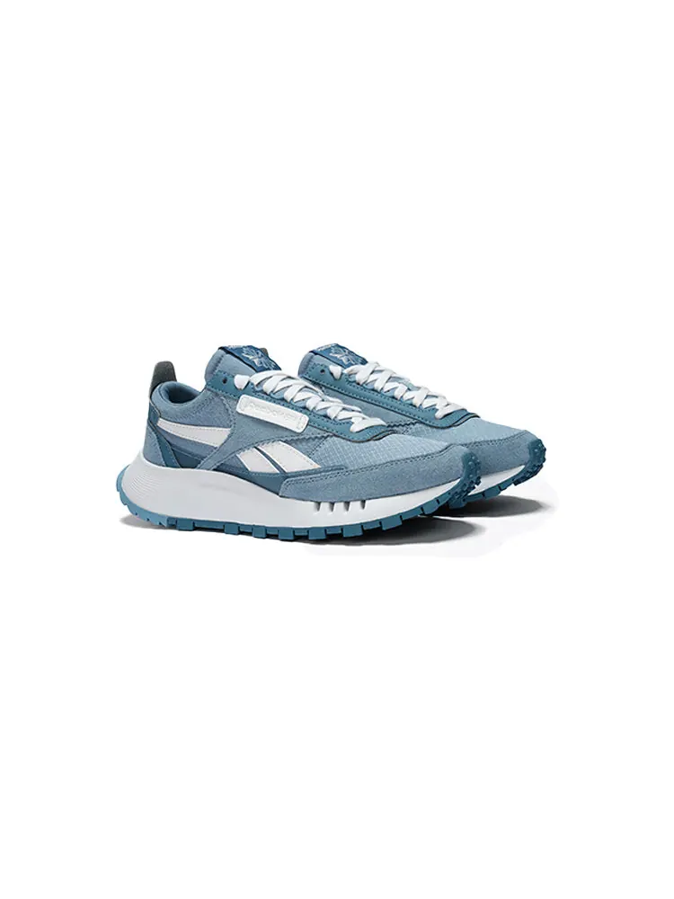 (WMNS) Кроссовки Reebok Classic Leather Legacy 'Blue White' — изображение 3 из 6, синий/белый