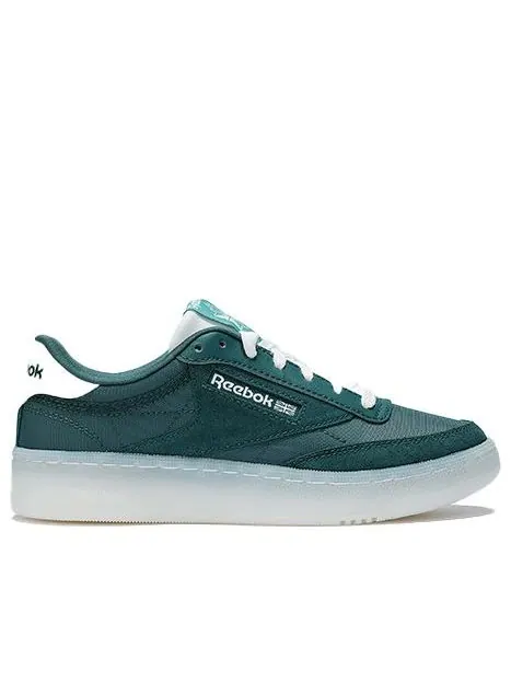 Кроссовки Reebok Club C 85W Shoes 'Green White' — изображение 2 из 5, зеленый