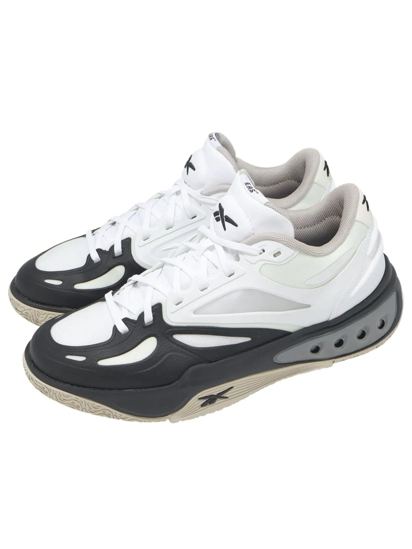 Кроссовки Reebok Engine A 'White Black' — изображение 2 из 5, белый/черный