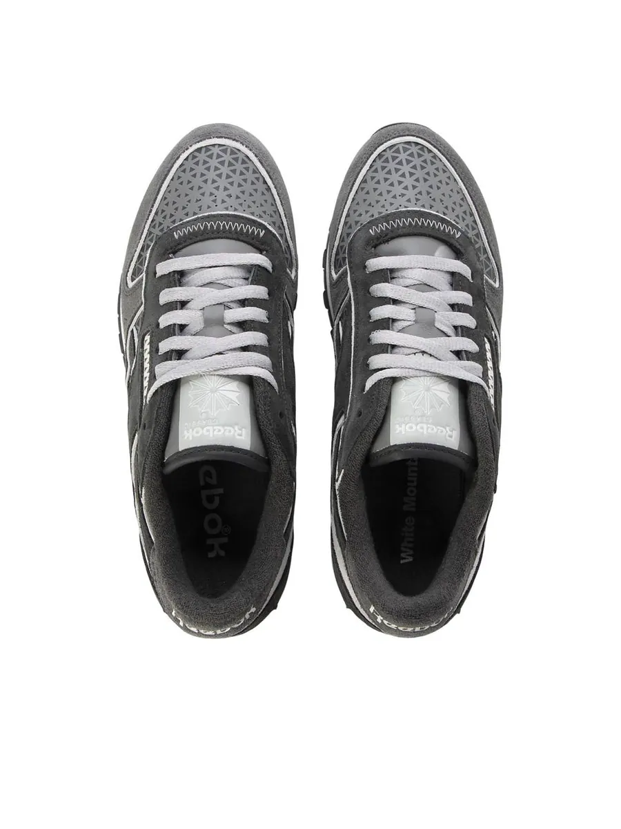 Кроссовки Reebok x White Mountaineering Classic Leather 'Grey' — изображение 5 из 6, серый