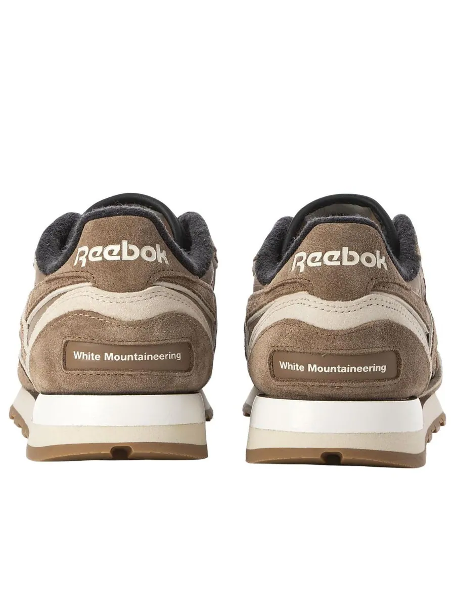 Кроссовки Reebok x White Mountaineering Classic Leather 'Brown' — изображение 5 из 6, коричневый