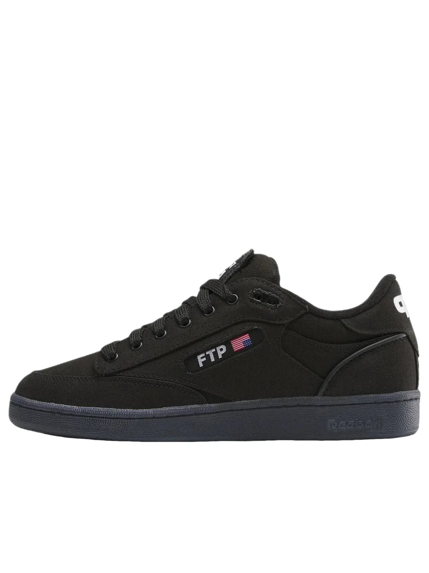 Мужские кроссовки с кожаным верхом Club C FTP Reebok — изображение 1 из 5, черный