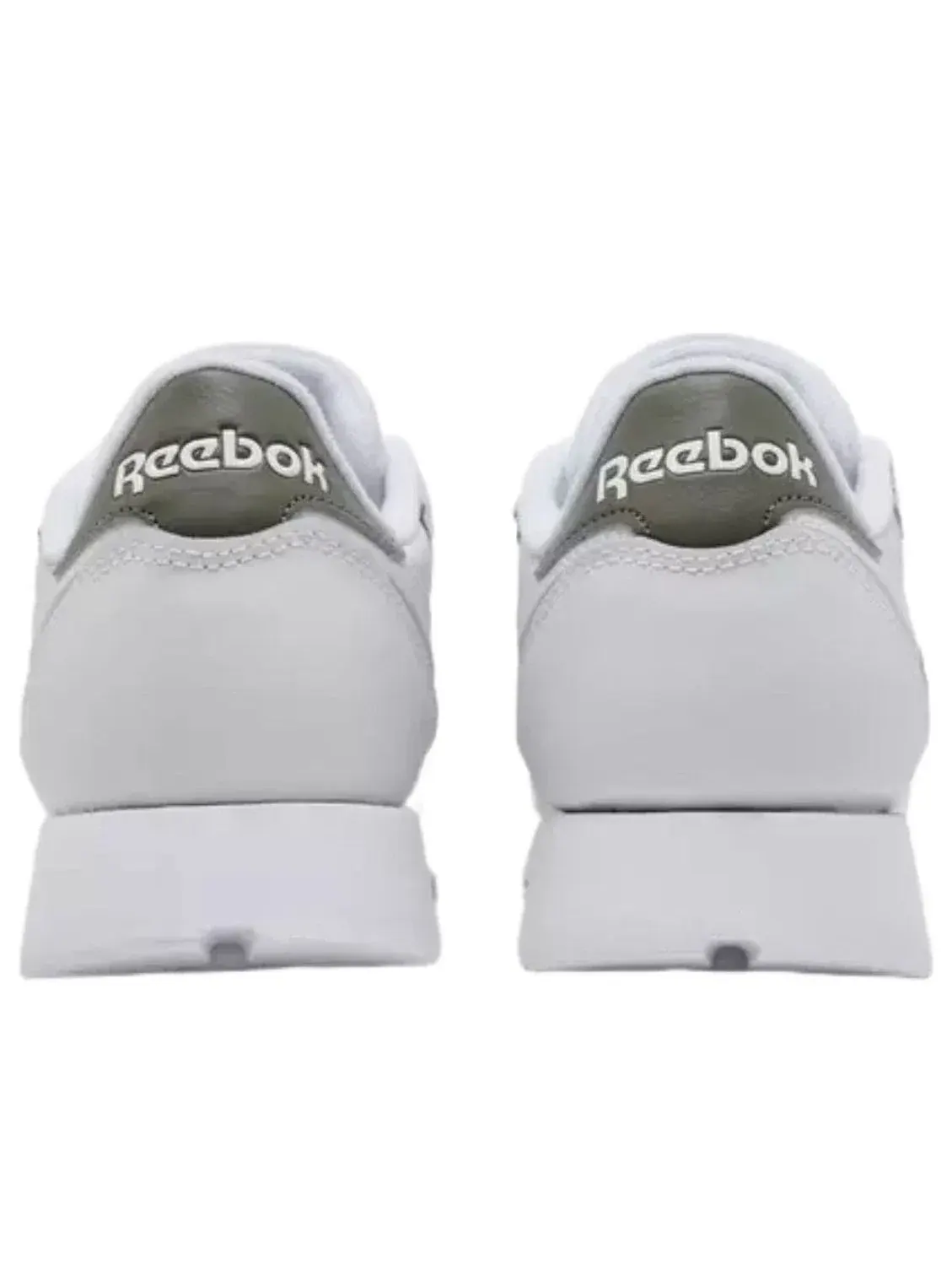 Кроссовки Reebok Classic Leather 'White Gritty Grey' 100242398 — изображение 3 из 5, белый