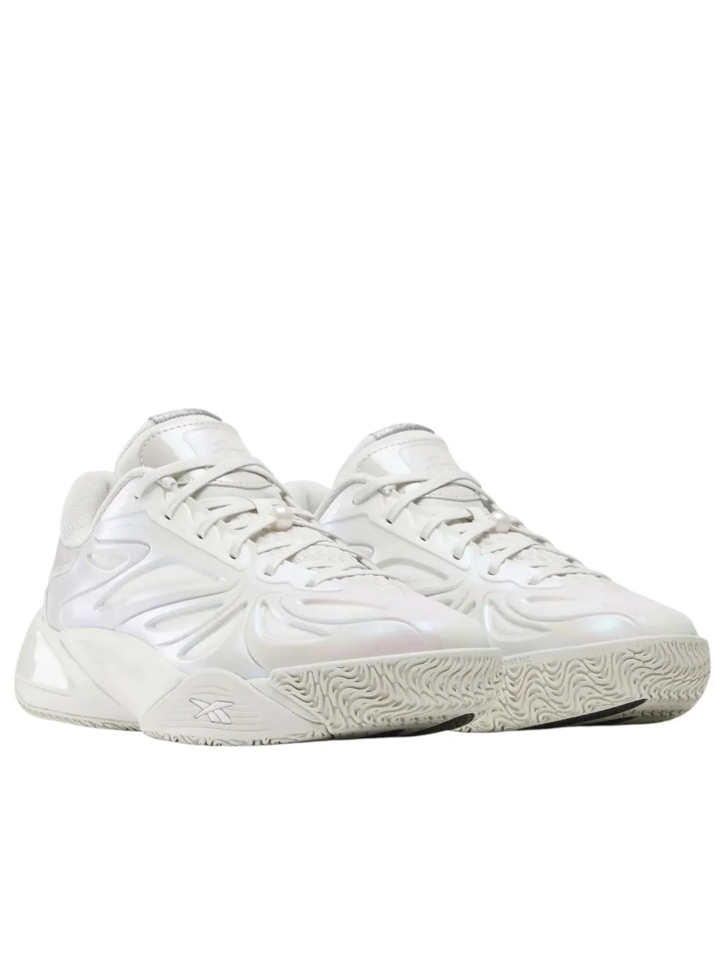 Reebok x Angel Reese 1 'Grey White' — изображение 2 из 6, серый/серый/белый