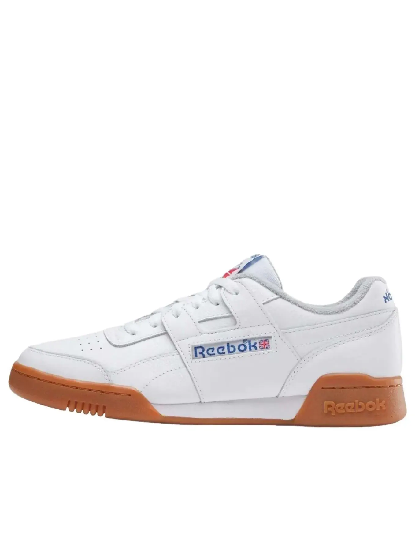 Кроссовки (WMNS) Reebok Workout Plus 'White Vector Blue' — изображение 1 из 6, белый
