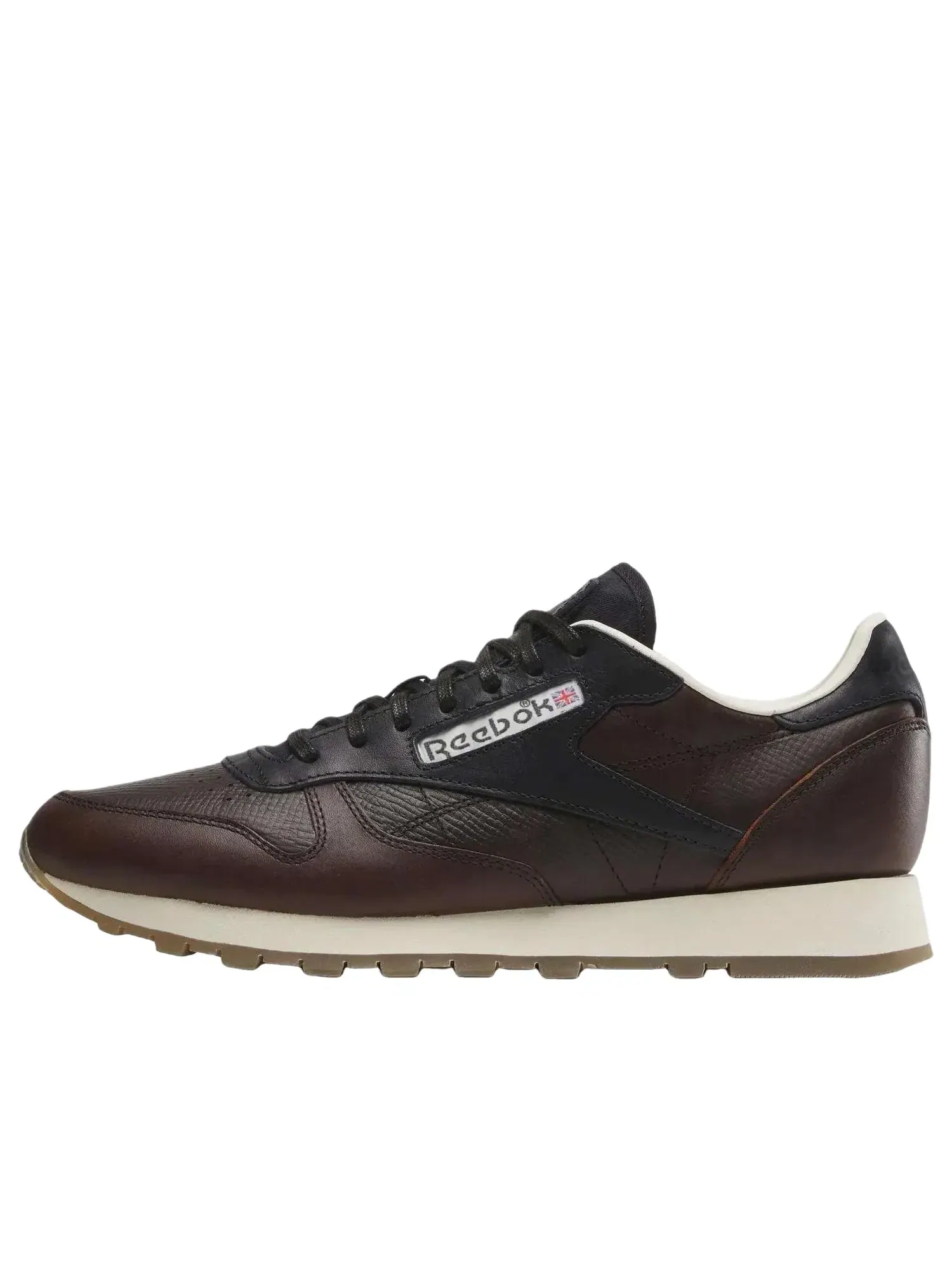 Мужские кроссовки с кожаным верхом Classic Leather Reebok — изображение 1 из 7, коричневый