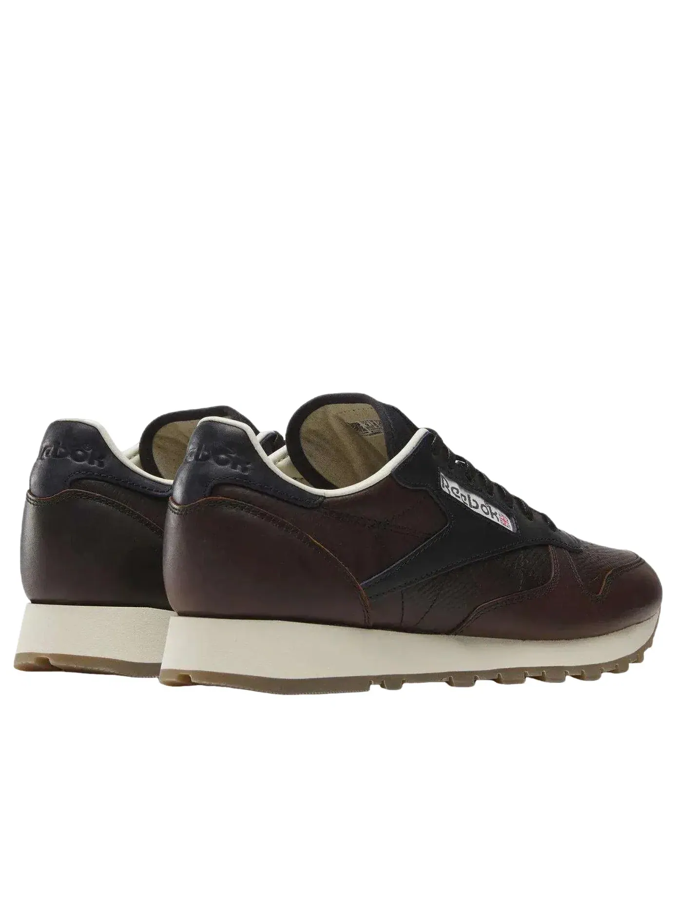 Мужские кроссовки с кожаным верхом Classic Leather Reebok — изображение 4 из 7, коричневый