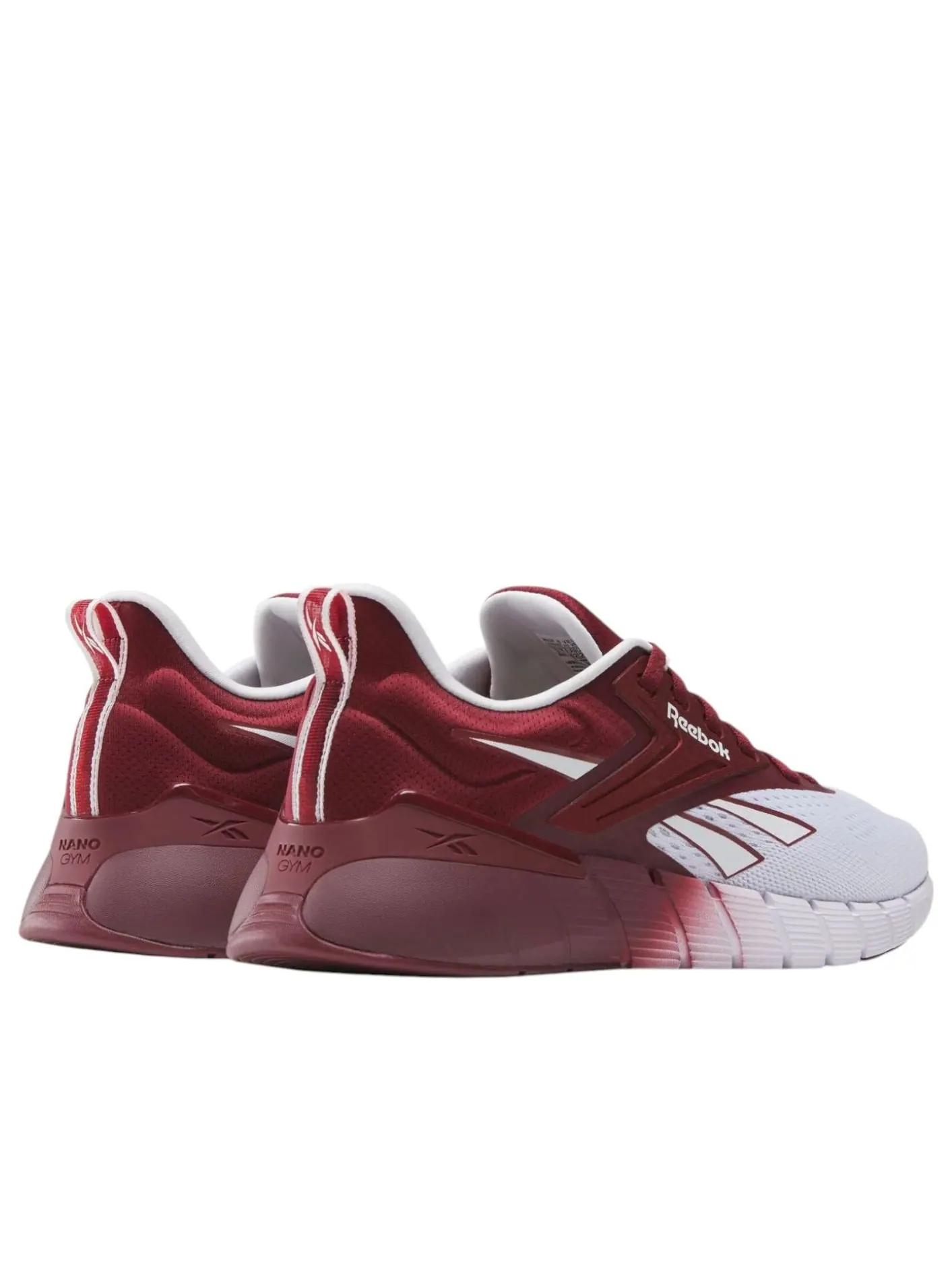 Кроссовки Reebok Nano Gym 'Белый/Бордовый' — изображение 4 из 6