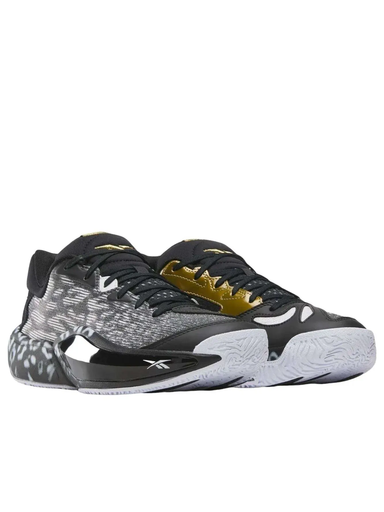 Кроссовки Reebok Engine A 26 'Cheetah Black White' 100248542 — изображение 2 из 6, черный