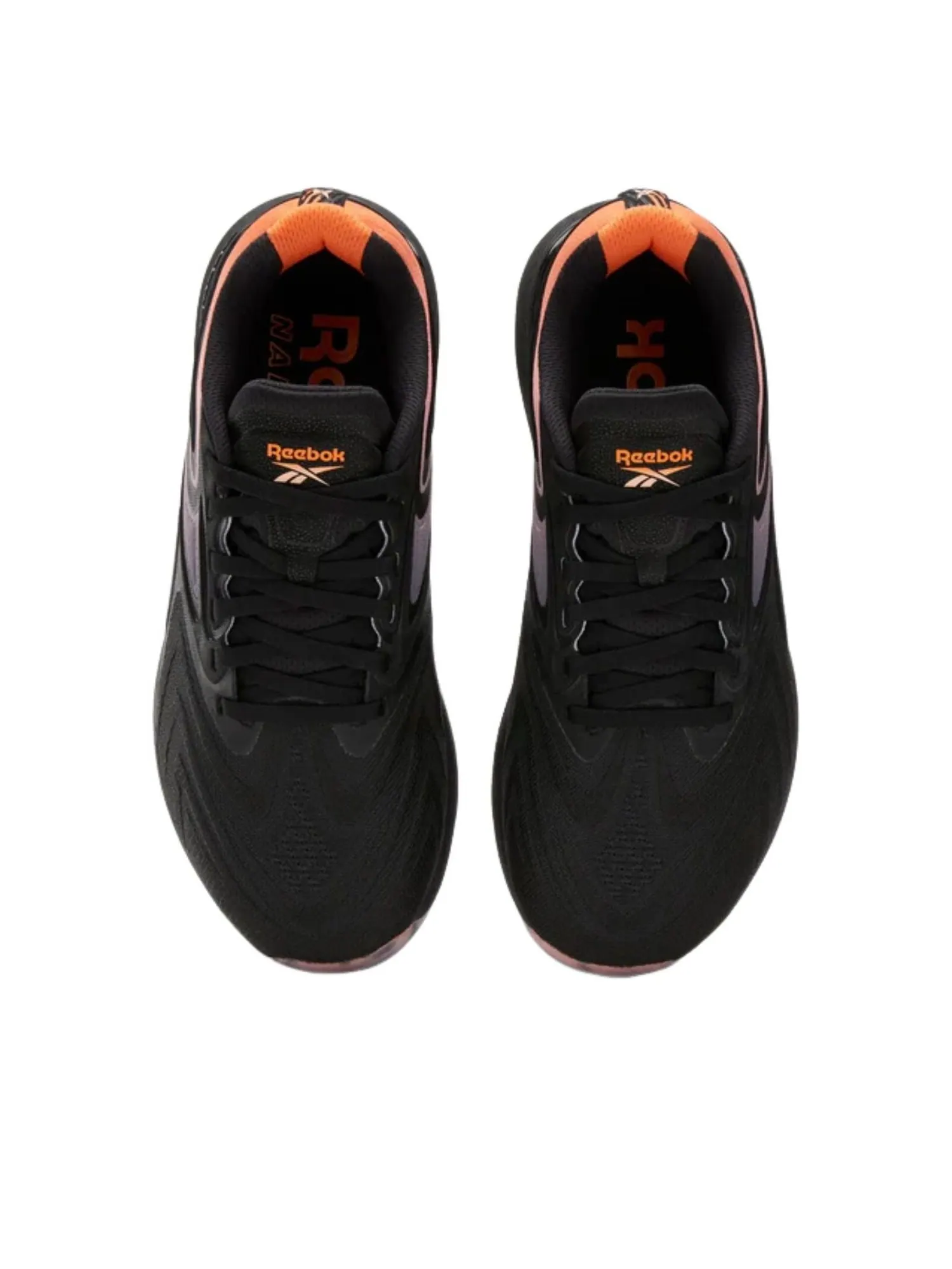 (WMNS) Reebok Nano X5 Edge 'Black Arena Orange Peach' — изображение 3 из 5, черный/оранжевый