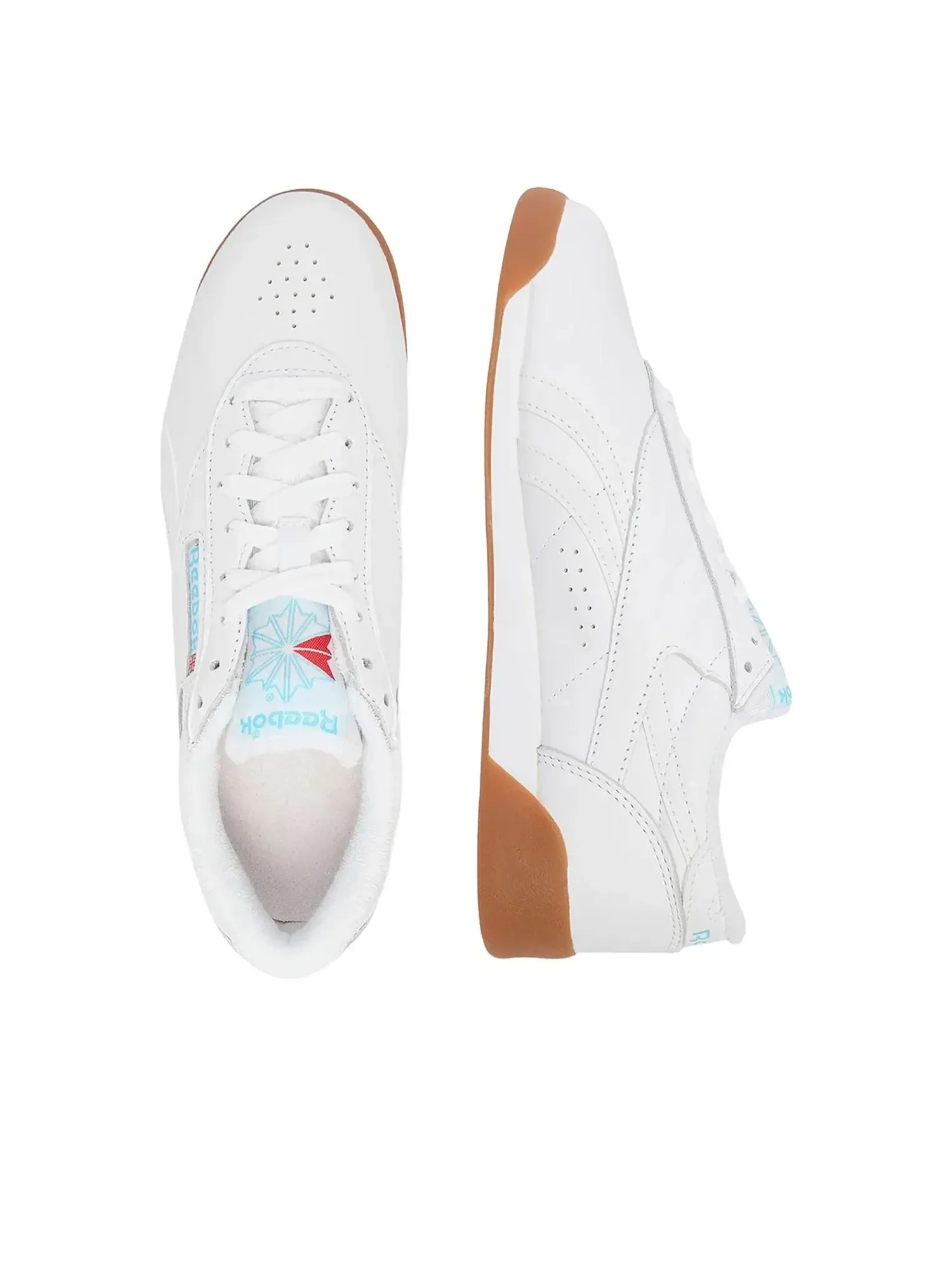 Кроссовки (WMNS) Reebok Freestyle Lo 'White Gum' — изображение 3 из 6, белый