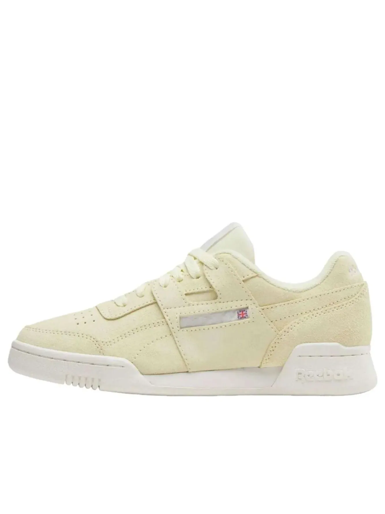Кроссовки (WMNS) Reebok Workout Plus 'Yellow Chalk' — изображение 1 из 6, желтый