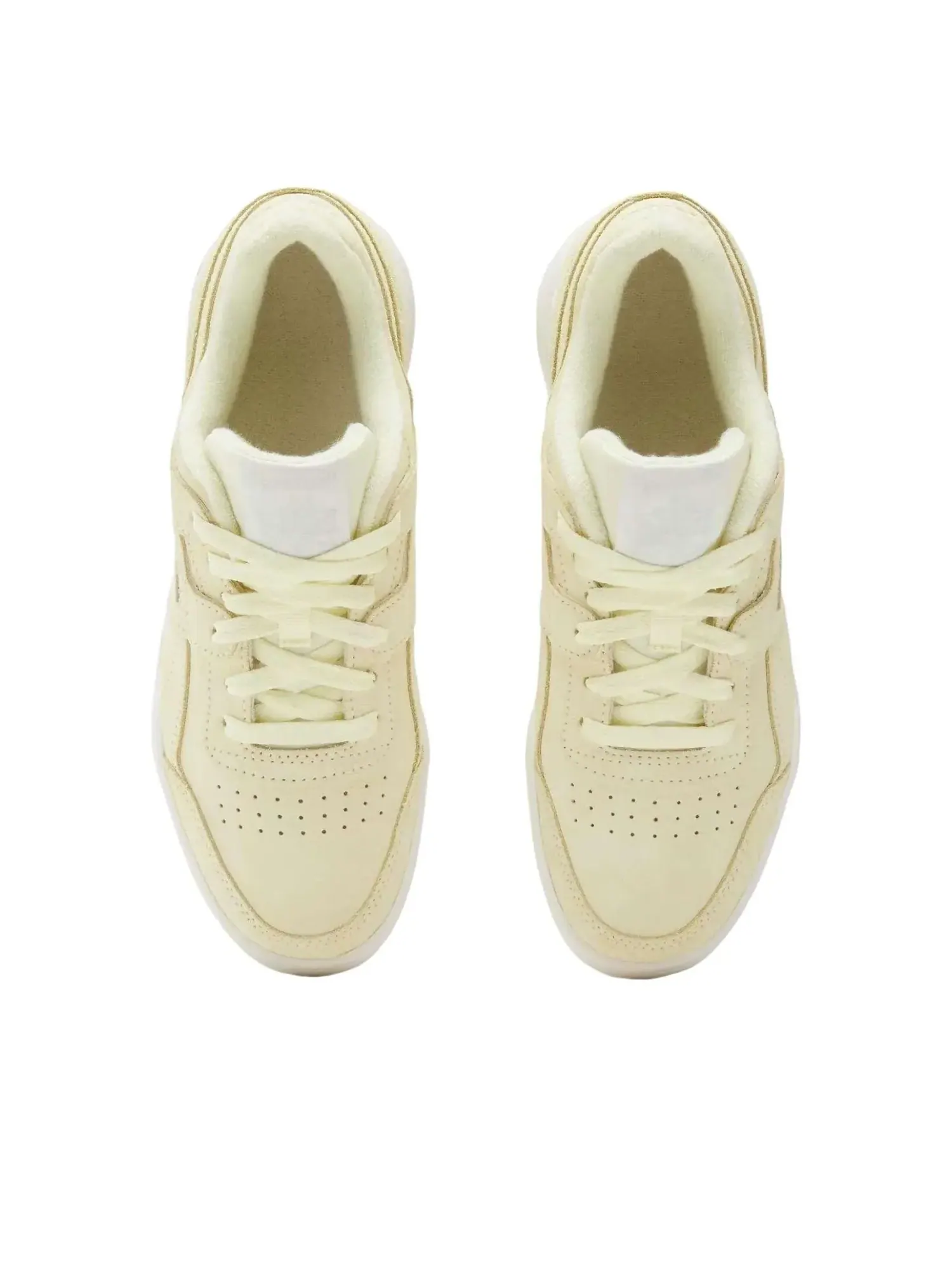 Кроссовки (WMNS) Reebok Workout Plus 'Yellow Chalk' — изображение 3 из 6, желтый