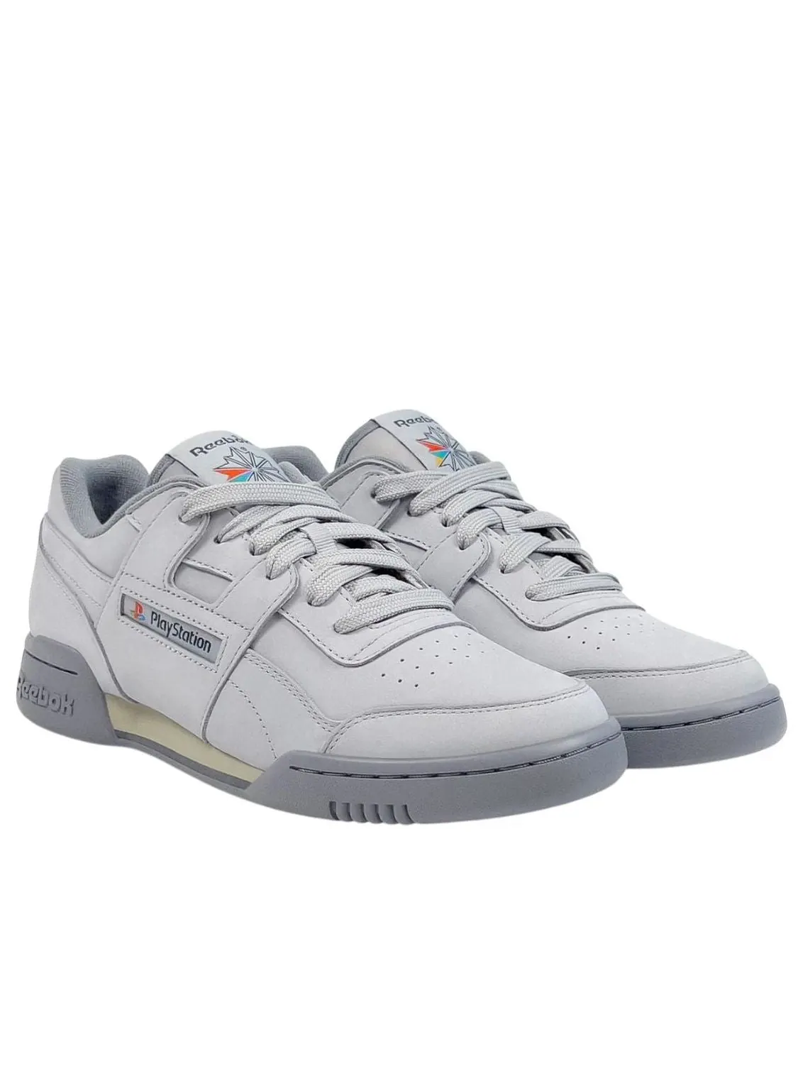 Кроссовки Reebok x Sony PlayStation Workout Plus '30th Anniversary' — изображение 2 из 7, серый