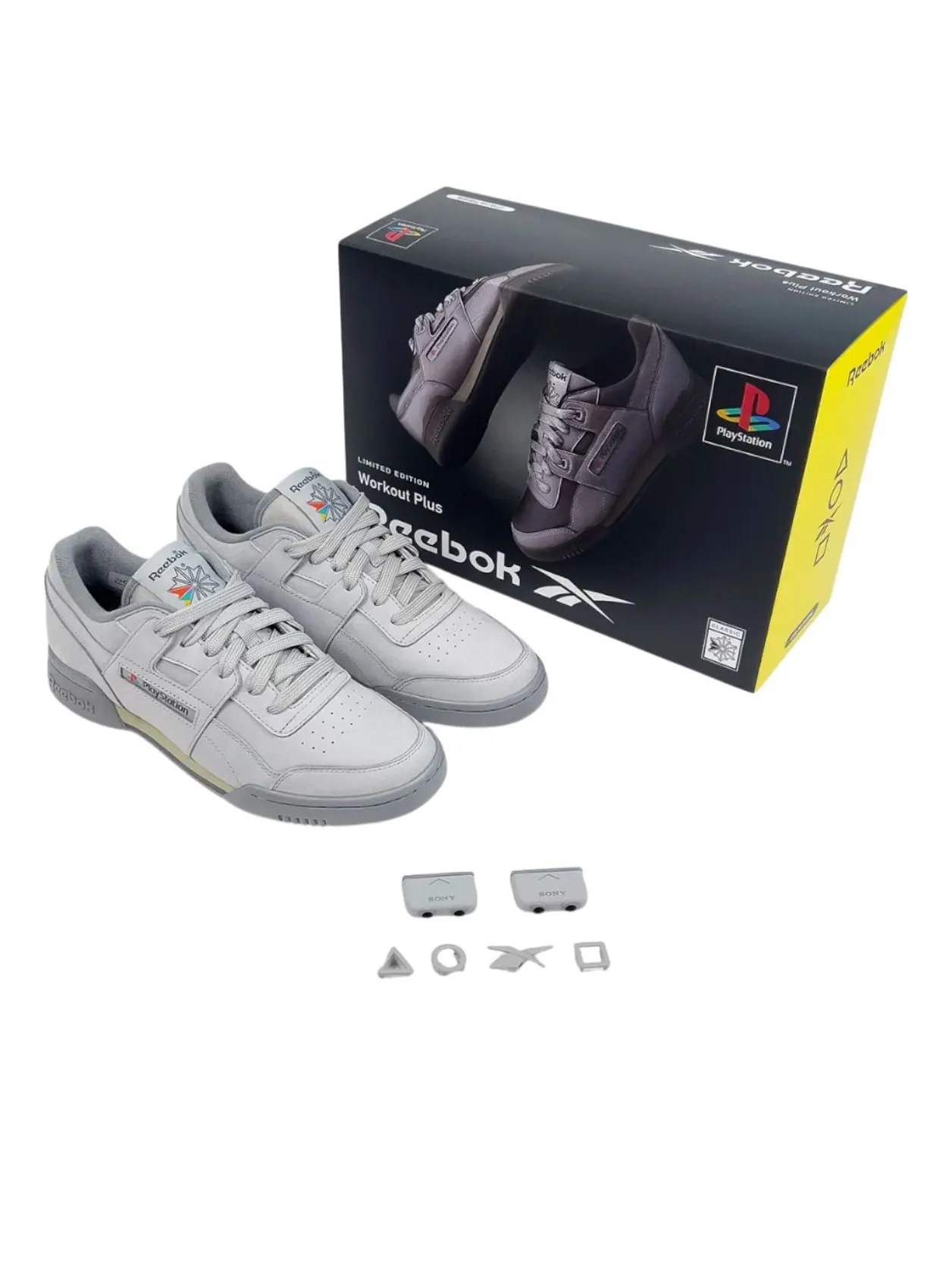 Кроссовки Reebok x Sony PlayStation Workout Plus '30th Anniversary' — изображение 7 из 7, серый