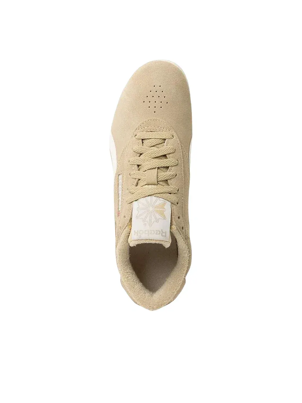 Кроссовки Reebok Freestyle Lo 'Simple Beige Chalk Chalk' 100262278 — изображение 4 из 5, бежевый